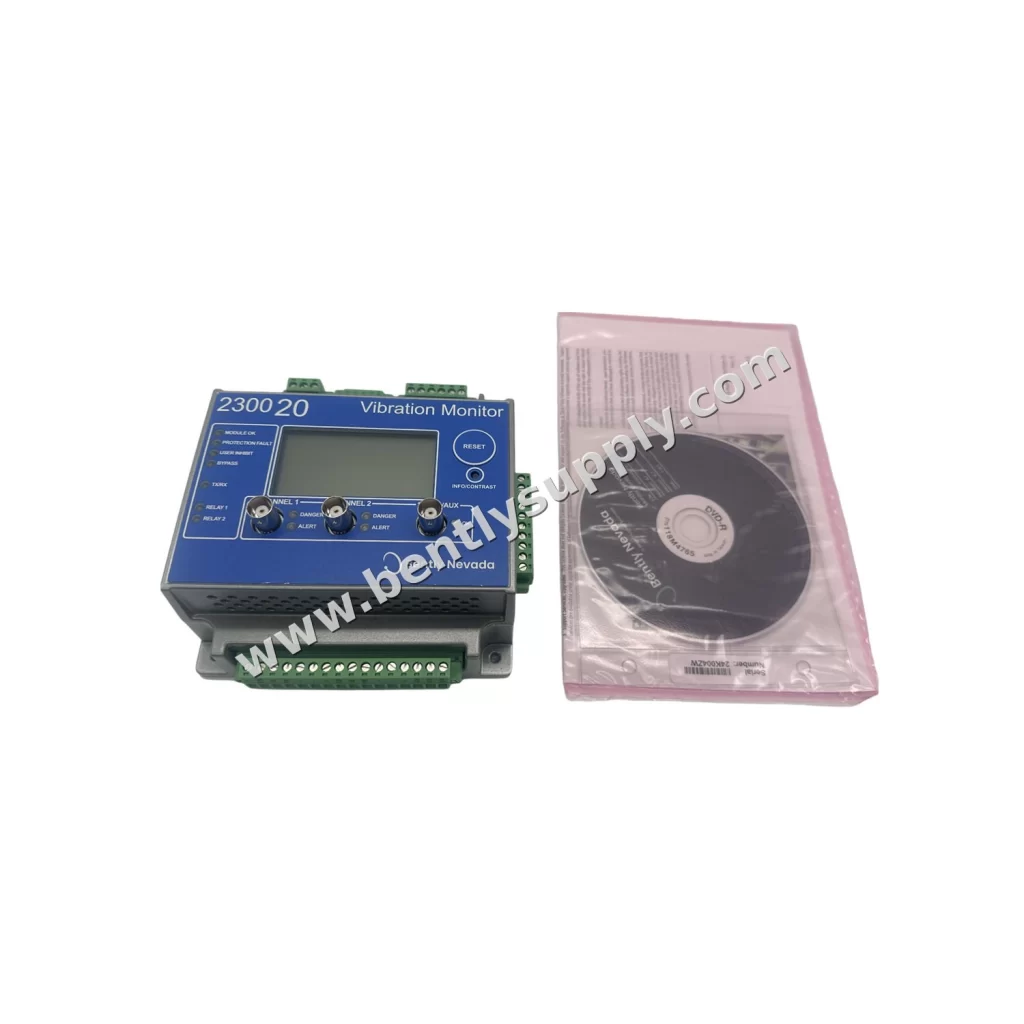 Bently Nevada 2300/20-00 product photo — Bently Nevada 2300/20-00 Módulo de monitoramento