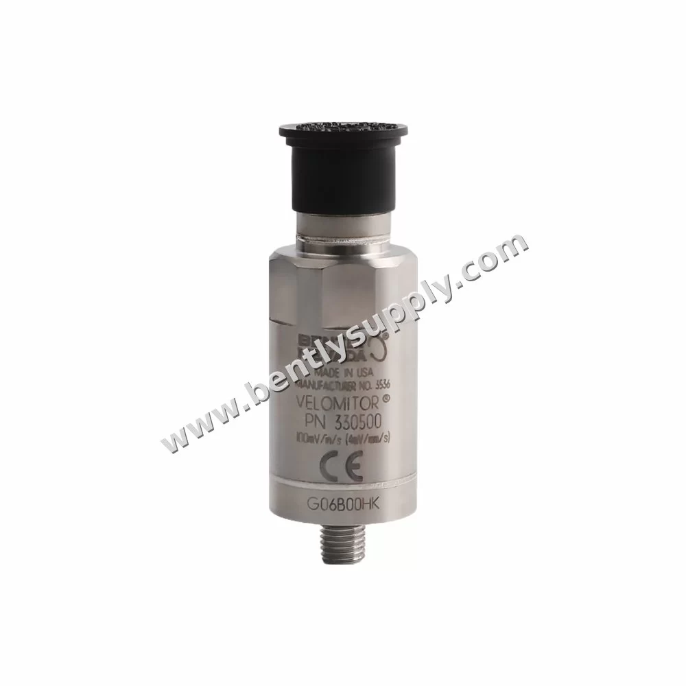Bently Nevada 330500-00-04 product photo — Bently Nevada 330500-00-04 Velomitor Piezo-velocity Sensor