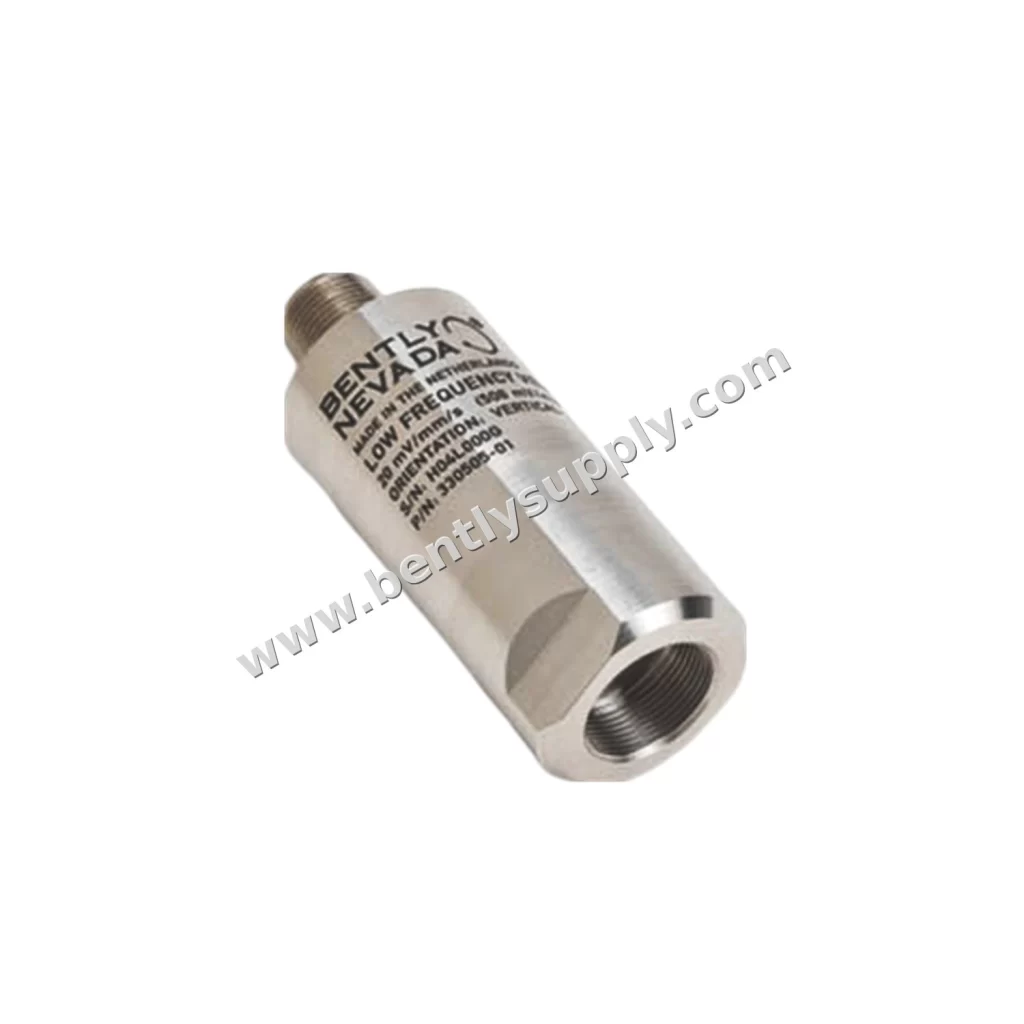 Bently Nevada 330505-01-02-04 product photo — Bently Nevada 330505-01-02-04 Low Frequency Velocity Sensor