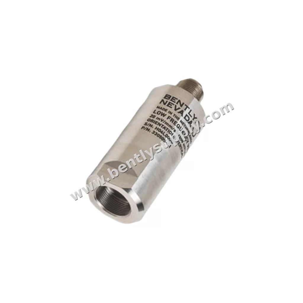 Bently Nevada 330505-01-02-04 product photo — Bently Nevada 330505-01-02-04 Low Frequency Velocity Sensor